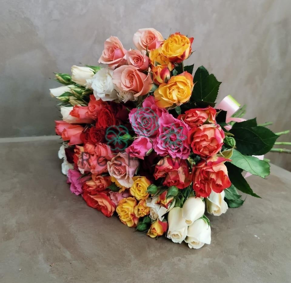 Букет цветов из: Розы в Каргинской