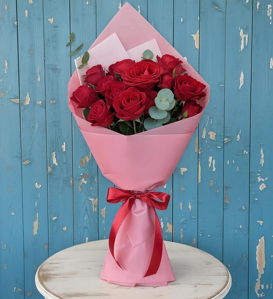 Букет цветов из: Розы в Каргинской