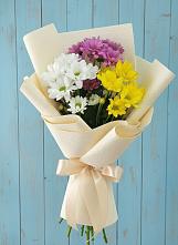 Букет цветов из:  Хризантемы в Каргинской
