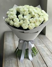 Букет 35 Белых роз в Каргинской