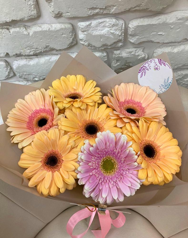 Букет цветов из: Герберы в Каргинской