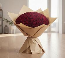 Букет 101 Красная роза в Каргинской