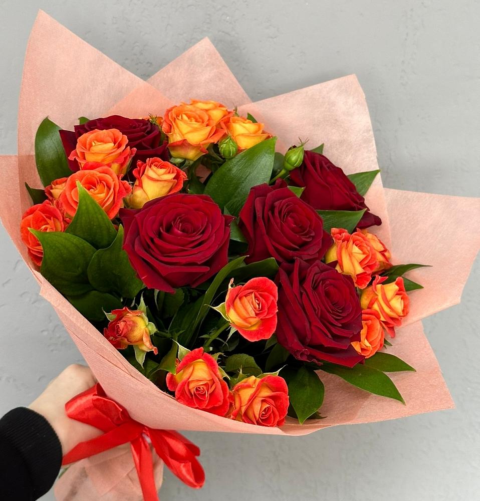 Букет Любовь и восторг в Каргинской