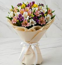 Букет цветов из:  Альстромерии в Каргинской
