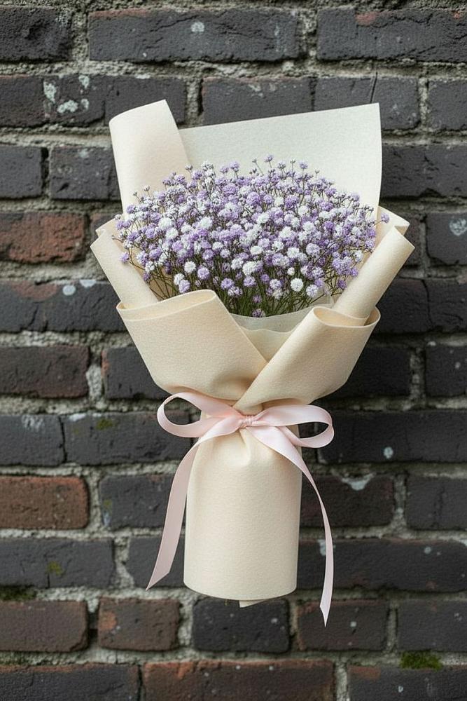 Букет цветов из: Гипсофила в Каргинской