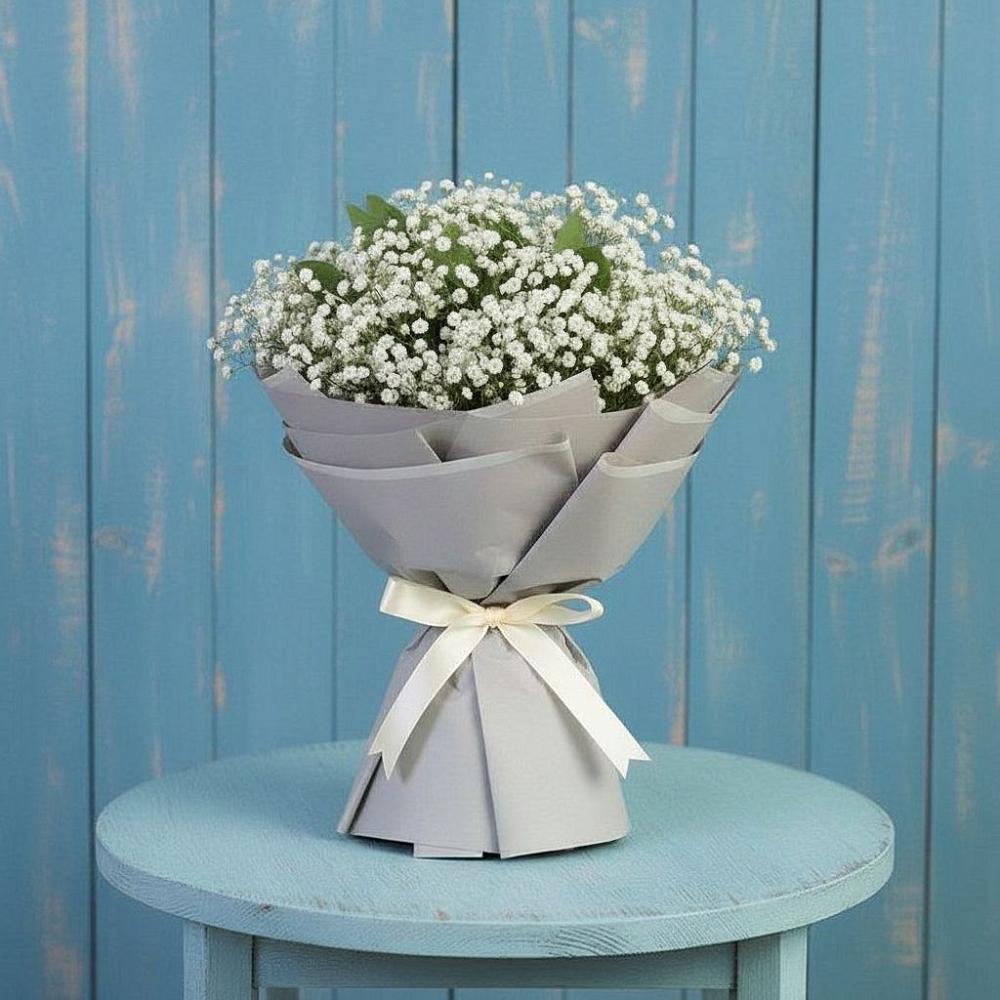 Букет цветов из: Гипсофила в Каргинской