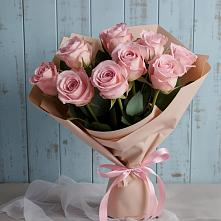Букет цветов из:  Розы в Каргинской