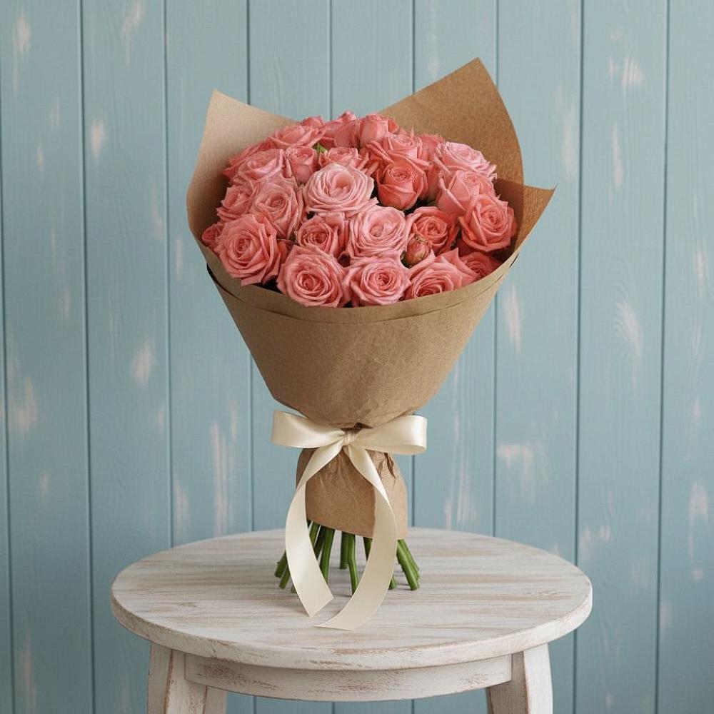 Букет цветов из: Розы в Каргинской