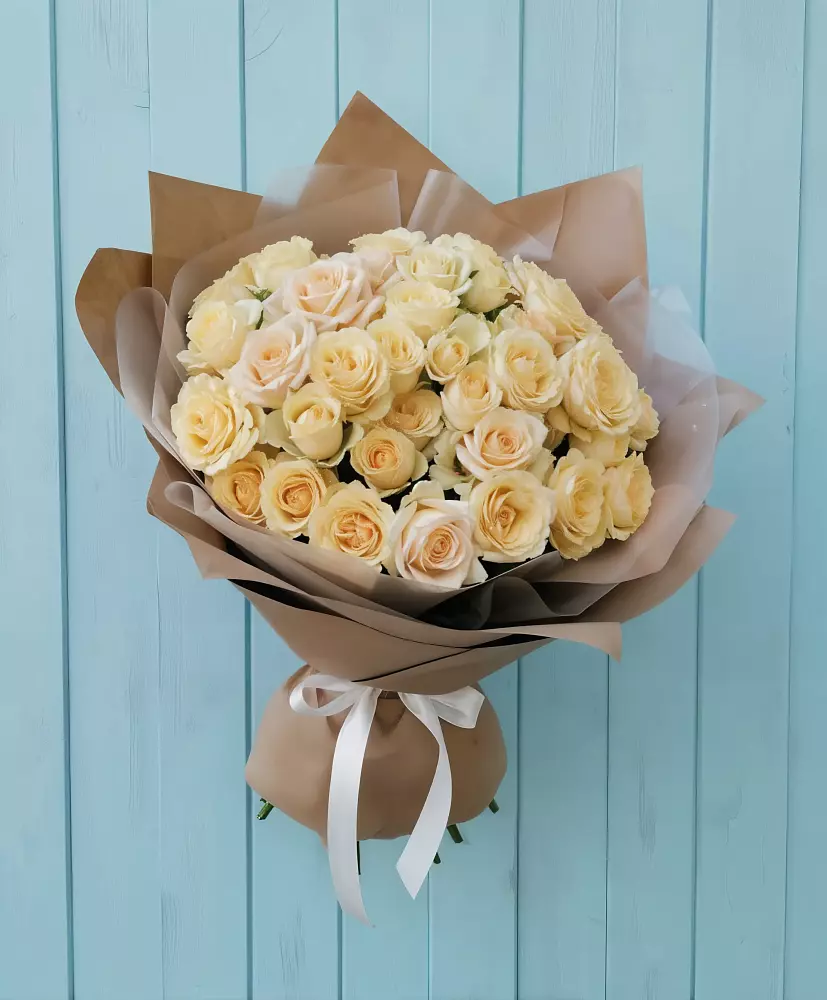 Букет Кремовое облако в Каргинской