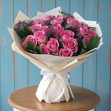 Букет цветов из:  Розы в Каргинской